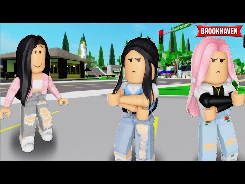 A MENINA FEZ AS MELHORES AMIGAS BRIGAR | Historinhas Brookhaven RP🏡 | Roblox