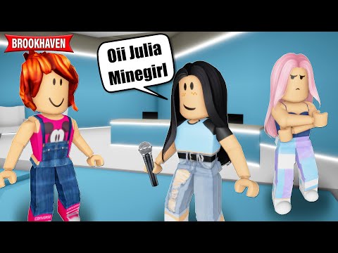 A MENINA QUE ENTREVISTAVA VÁRIOS FAMOSOS | Historinhas Brookhaven RP🏡 | Roblox