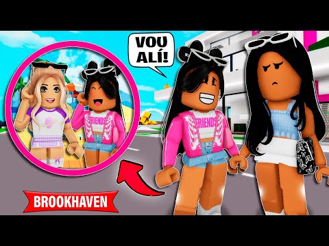 A MENINA QUE MENTIU PRA VIAJAR PARA FORA DO PAÍS| Historinhas Brookhaven Roblox | Bibi e Lud