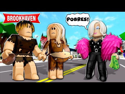 A MILIONARIA SE APAIXONOU PELO POBRE | Historinhas Brookhaven RP🏡 | Roblox