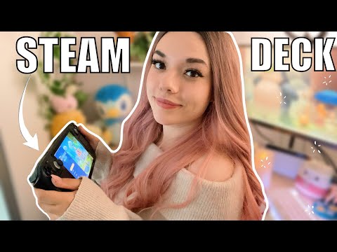 a MUST HAVE for cozy gamers! steam deck unboxing and review | september 2022