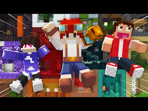 A QUEDA IMPOSSÍVEL EM TODOS OS BIOMAS DO MINECRAFT