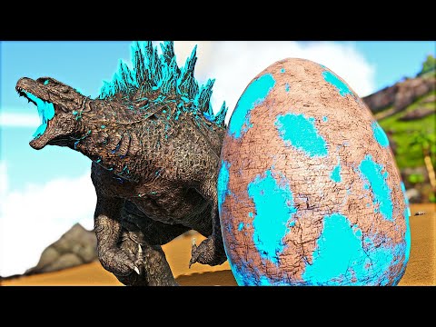 A VERDADEIRA HISTÓRIA DO BEBÊ GODZILLA ATÉ ADULTO – O FILME – (ARK SURVIVAL EVOLVED DINOSSAUROS)