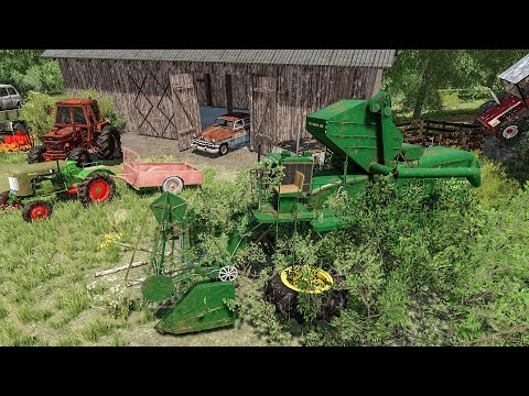 Abandoned farm full of old tractors and harvesters found | Farming Simulator 22
