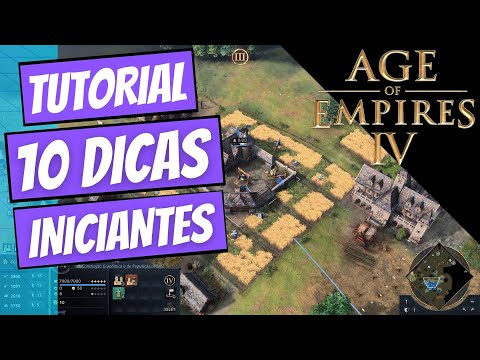 Age of Empires 4: 10 Dicas para Iniciantes (Tutorial de Gameplay Comentado em Português PT BR)