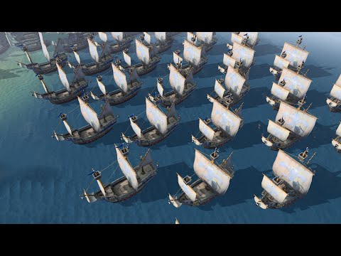 Age of Empires 4 – 1v1 NAVAL ARMY UNLIMITED RESOURCES