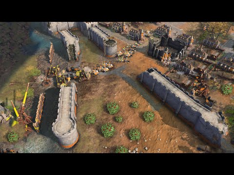 Age of Empires 4 – 3v3 LEFT ALL ALONE | Multiplayer Gameplay
