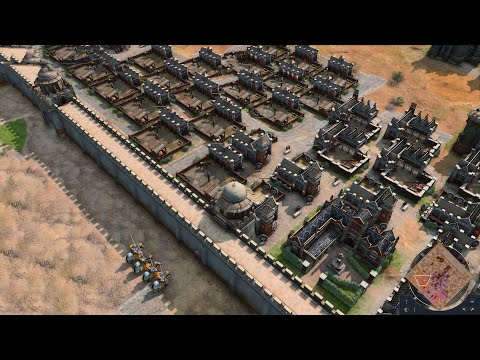 Age of Empires 4 – 4v4 CBA FORTIFYING THE SACRED POINT | Multiplayer Gameplay