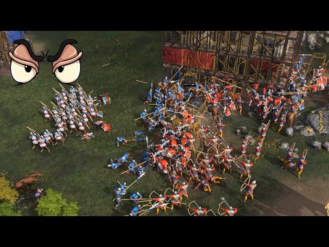 Age of Empires 4 – Pro Spieler gegen Idiot