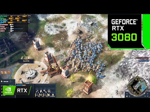 Age of Empires 4 : RTX 3080 12GB ( 4K Maximum Settings )