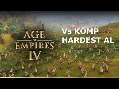 Age of Empires 4 vs Najtrudniejszy Komp (Hardest AL)