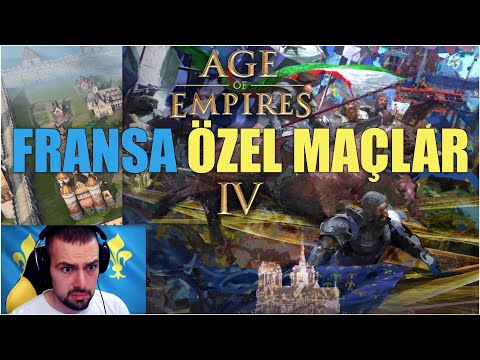 Age of Empires IV FRANSA Maçları Canlı Yayında | AoE4 Fransa Oynayış