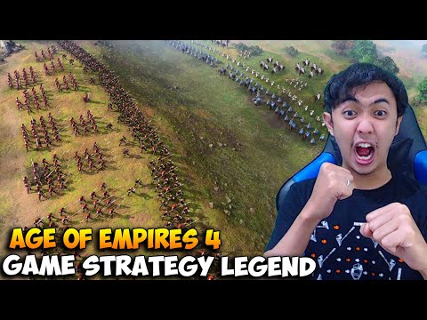 AKHIRNYA GUA MAIN GAME LEGEND INI AGE OF EMPIRES 4 GAME STRATEGY TERBAIK NIH!