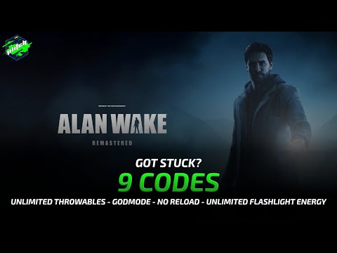 ALAN WAKE REMASTERED Cheats: No Reload, Godmode, Unlimited Throwables, … | Trainer by PLITCH