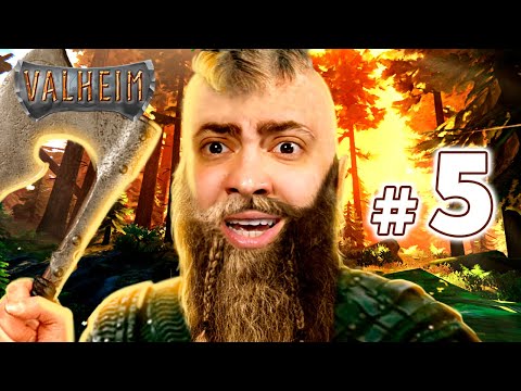 alanzoka jogando Valheim com os amigos – Parte 5