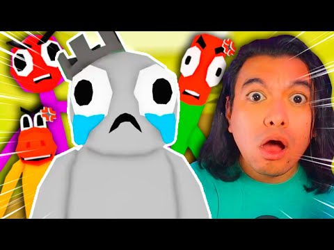 ALGO LES PASA A LOS RAINBOW FRIENDS en este MAPA de ROBLOX