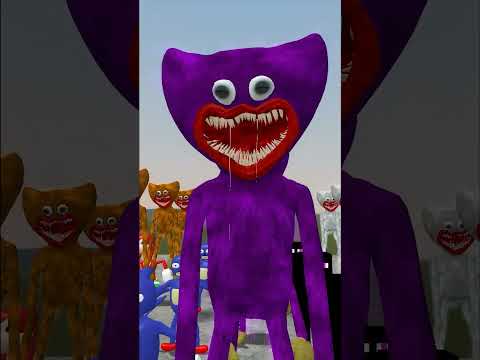 ALL ARMY MEMES VS ALL HUGGY WUGGY in Garry's Mod!! #shorts #memes
