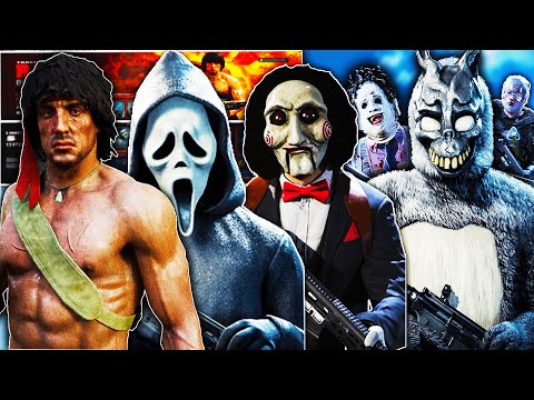 ALL LIMITED TIME SKINS IN WARZONE! (SAW, GHOSTFACE, RAMBO + MORE!)