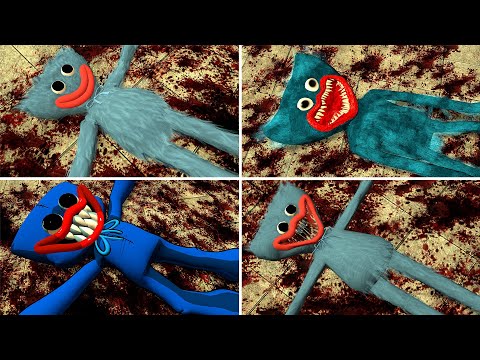 ALL NEW HUGGY WUGGYS TORTURE!! Garry's Mod [Poppy Playtime]