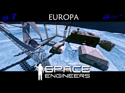 An Igloo for the Power. || Space Engineers : Europa – ep.8