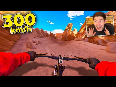 ANDEI DE BICICLETA a 300km/h no CANYON!! – Riders Republic