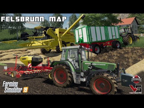 ANTEPRIMA FARMING SIMULATOR 2019 PREPARAZIONE TERRENO, SEMINA E TREBBIATURA – ALEXFARMER