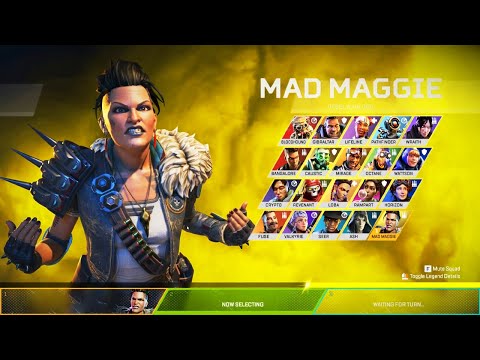 Apex Legends Season 12 "MAGGIE" Skins & Legend Select Animation