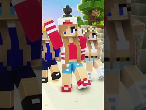 ARA MÜZİK KLİP ♪ (Fakir ve Miray Version)  – Minecraft #shorts
