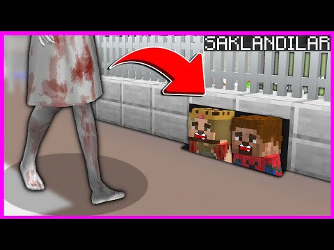 ARDA VE RÜZGAR KORKUNÇ YARATIKLARDAN KAÇABİLECEK Mİ? 😱 – Minecraft
