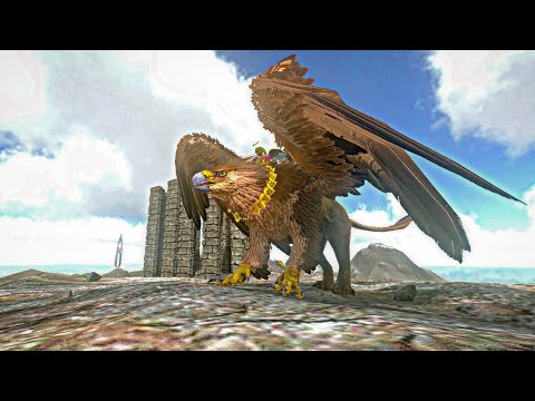 Ark Survival Evolved Mobile Griffin Tame With Lazysubra Returns!