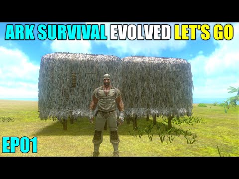 ARK SURVIVAL EVOLVED MOBILE :- MY NEW HOME IN DINOSAUR WORKD ||EP01 || JOURNEY BEGINS|| ARK MOBILE