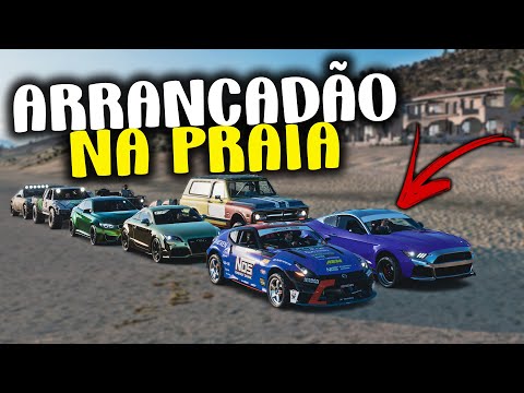 ARRANCADÃO NA PRAIA – OLHA QUE APELÃO – FORZA HORIZON 5 GAMEPLAY