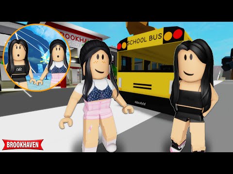AS MENINAS FORAM NO PASSEIO DA ESCOLA E SE PERDERAM | Historinhas Brookhaven RP🏡 | Roblox