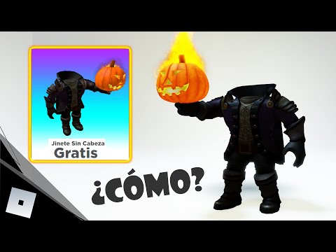 ASÍ CONSIGUEN EL AVATAR SIN CABEZA *GRATIS* Headless Horseman?? ✅ ROBLOX HALLOWEEN