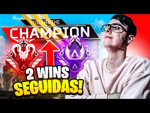 ASI FUE COMO GANÉ 2 RANKEDS SEGUIDAS en APEX LEGENDS