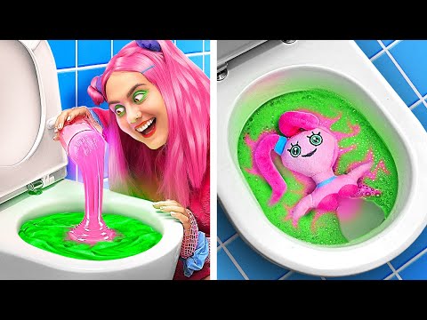 ASMR With Mommy Long Legs! *Huggy Wuggy Slimes and Best Fidgets