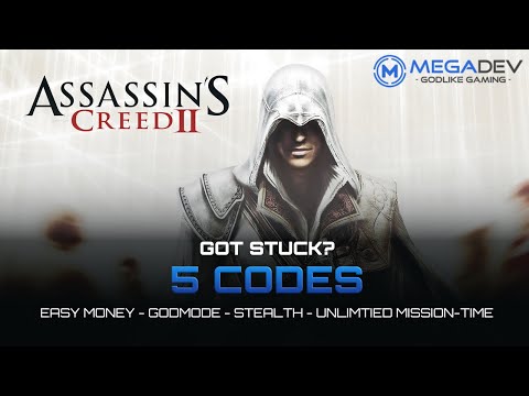 ASSASSINS CREED 2 Cheats: Easy Money, Godmode, Stealth, … | Trainer by MegaDev
