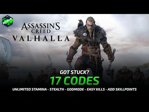 ASSASSIN'S CREED VALHALLA Cheats: Add Skillpoints, Godmode, Easy Kills, … | Trainer by PLITCH