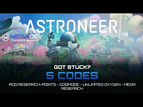 ASTRONEER Cheats: Unlimited Oxygen, Godmode, Add Research-Points, … | Trainer by MegaDev