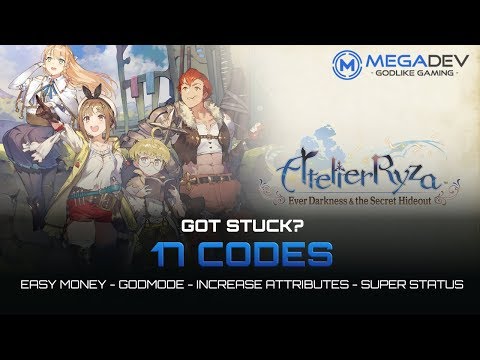ATELIER RYZA Cheats: Easy Money, Godmode, Increase Attributes, … | Trainer by MegaDev