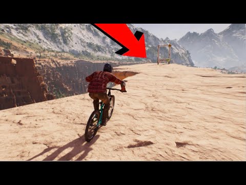 Attempting The World's DEADLIEST MTB Drop (Rider's Republic)