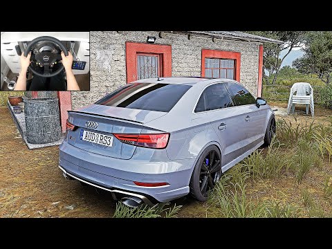 Audi RS3 2020 – Forza Horizon 5 (Steering Wheel + Shifter) Gameplay