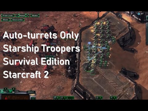 Auto-turrets Only Starship Troopers Survival   Starcraft II