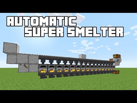 Automatic Super Smelter – Minecraft 1.15/1.16 Tutorial (Java Edition)