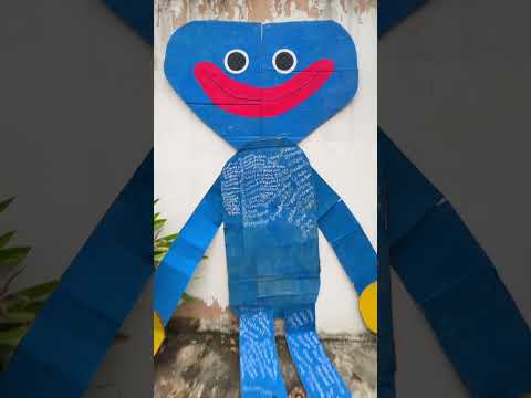 Ayúdame a enviar a este Huggy Wuggy al espacio #shorts #retos