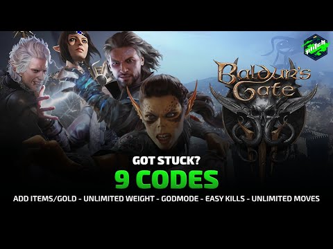 BALDUR’S GATE 3 Cheats: Add Items, Godmode, Unlimited Weight, Easy Kills, … | Trainer by PLITCH