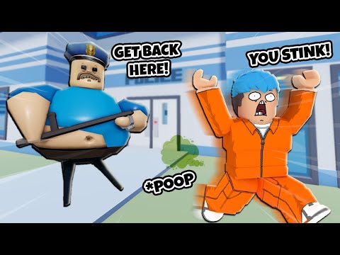 Barry's Prison | ROBLOX | HINABOL AKO NG MATABANG PULIS NA UTUTIN!