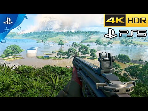 Battlefield 2042 – PS5 Gameplay 4K HDR 60FPS (Conquest 128 Players)