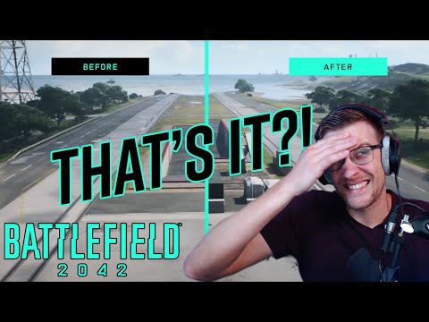 BATTLEFIELD HAS DESTROYED ITSELF | Moi Reacts to the New Battlefield 2042 Update Trailer