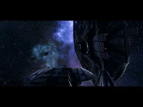 Battlestar Galactica Deadlock Resurrection Mission 7. Galactica, one Minerva, and two Artemises.